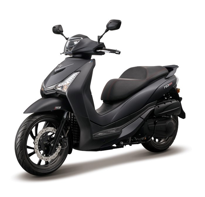 HD300 - MAT BLACK (Μαύρη σέλα)
